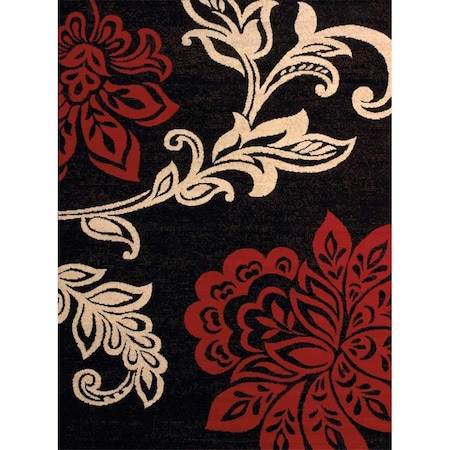 United Weavers United Weavers 851 10830 24 1 ft. 11 in. x 3 ft. 3 in. Dallas Trouseau Accent Rug; Red 851 10830 24